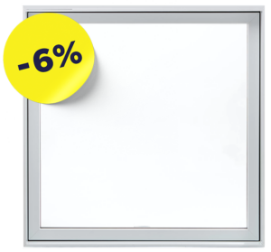 Verdun PVC or hybrid contemporary AWNING window