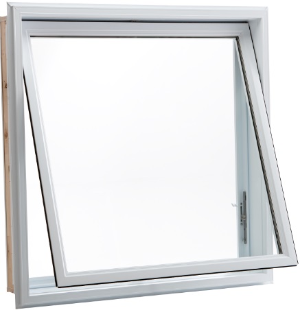 Fenêtres à manivelle - Auvent VERDUN en PVC ou hybride de style traditionnel